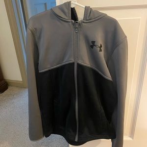 Youth Under Armour zip up hoodie